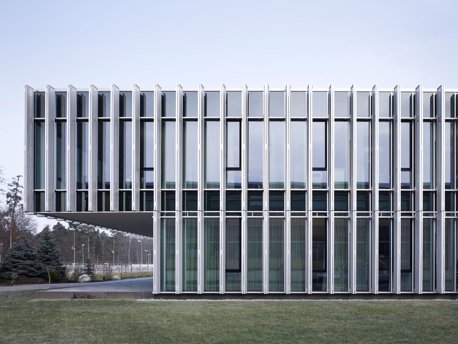 Institut für Transurane Karlsruhe Ansicht Fassade Offen