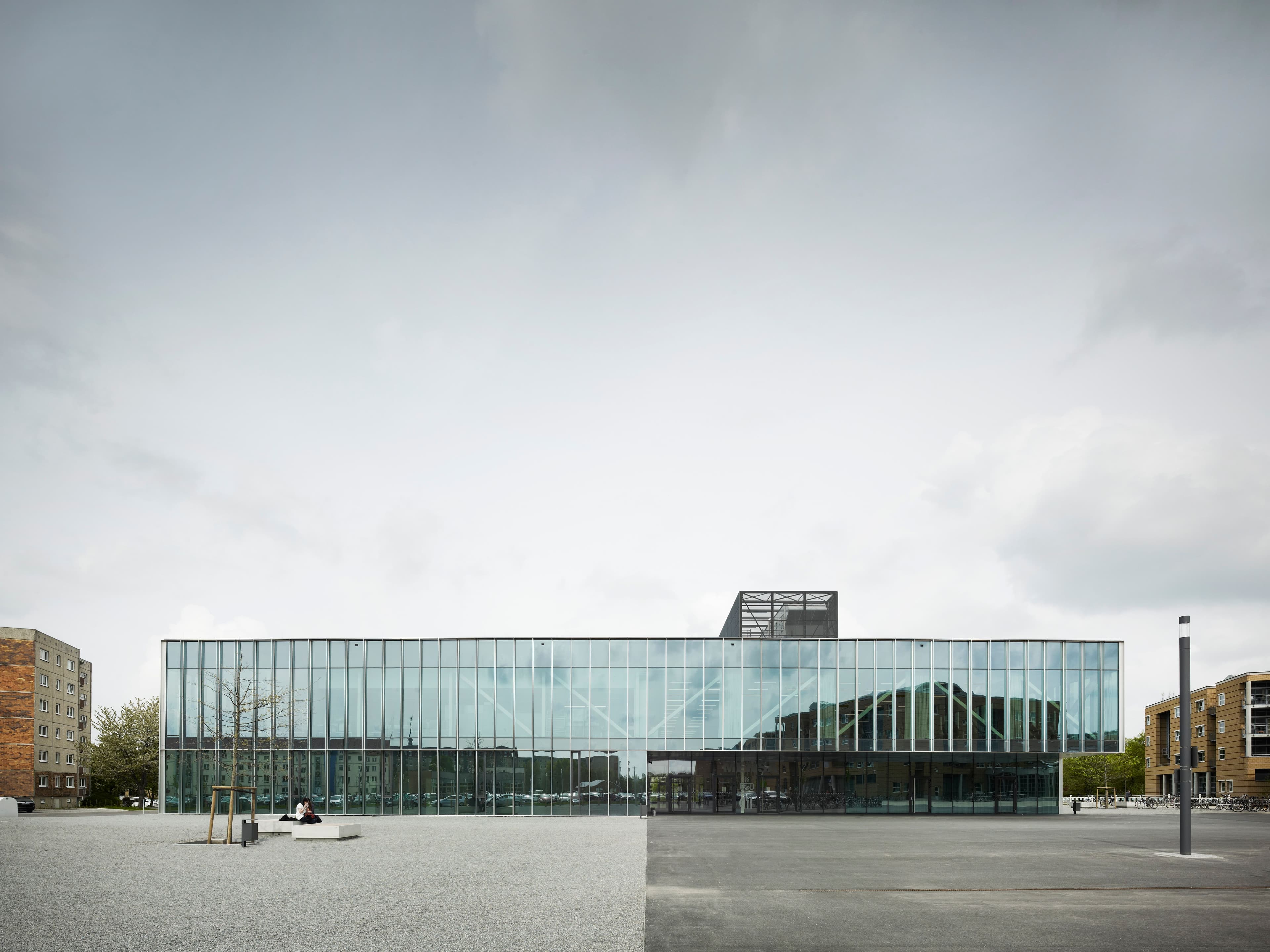 Mensa Greifswald Ansicht Eingang