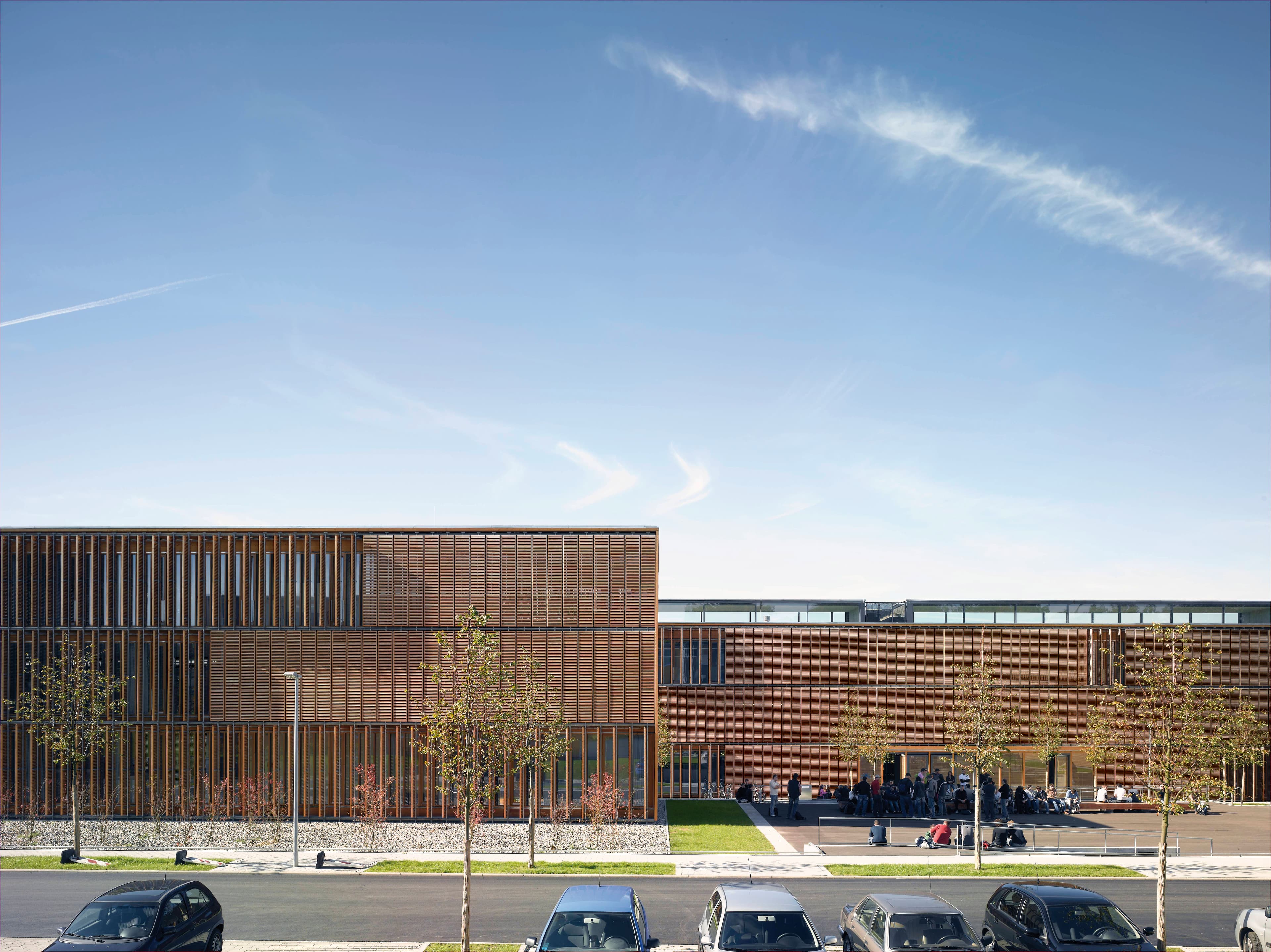 Hochschule für Technik und Wirtschaft Aalen Ansicht Fassaden