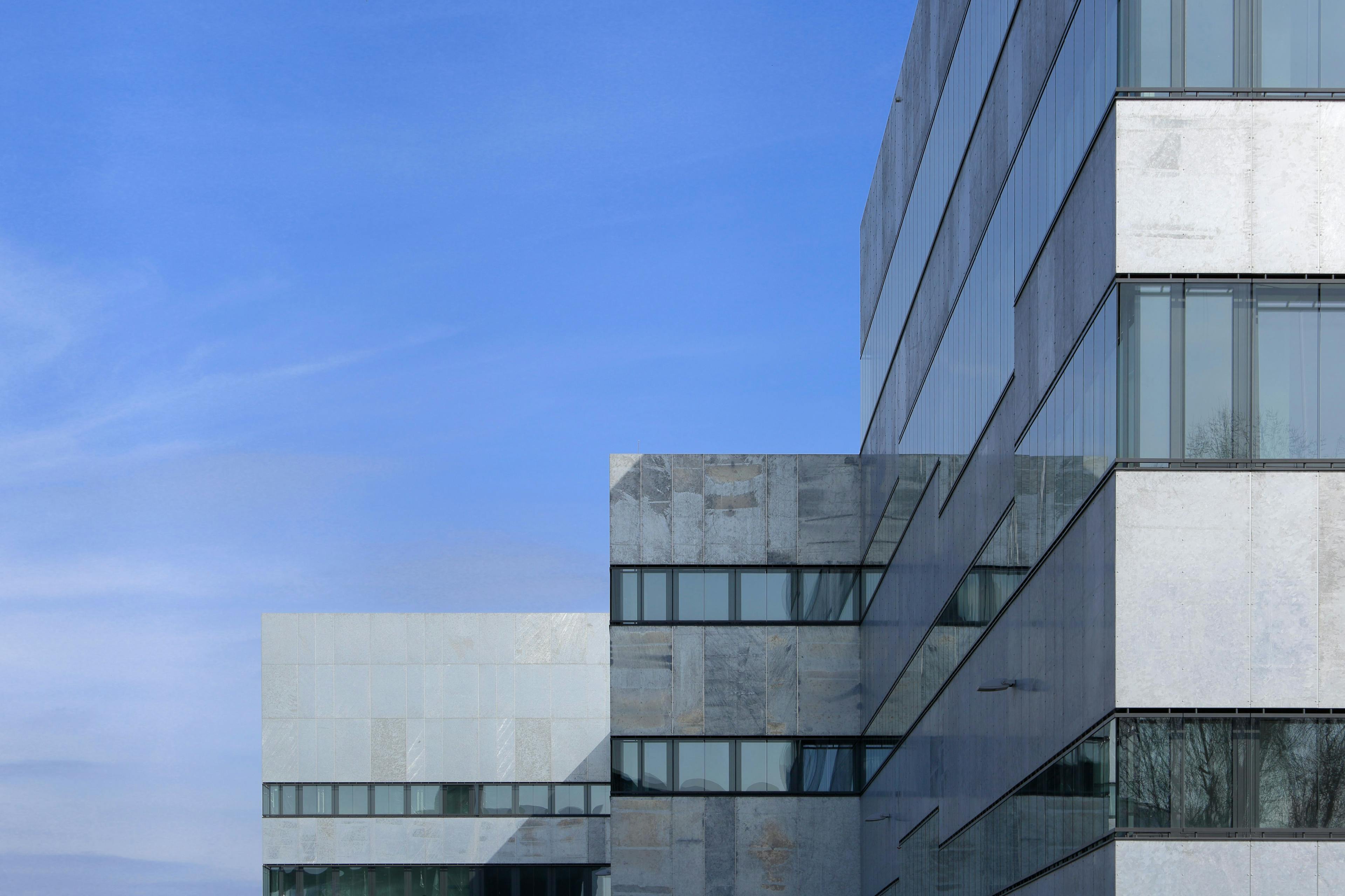 Folkwang Universität der Künste Essen Perspektive Fassade Übereck
