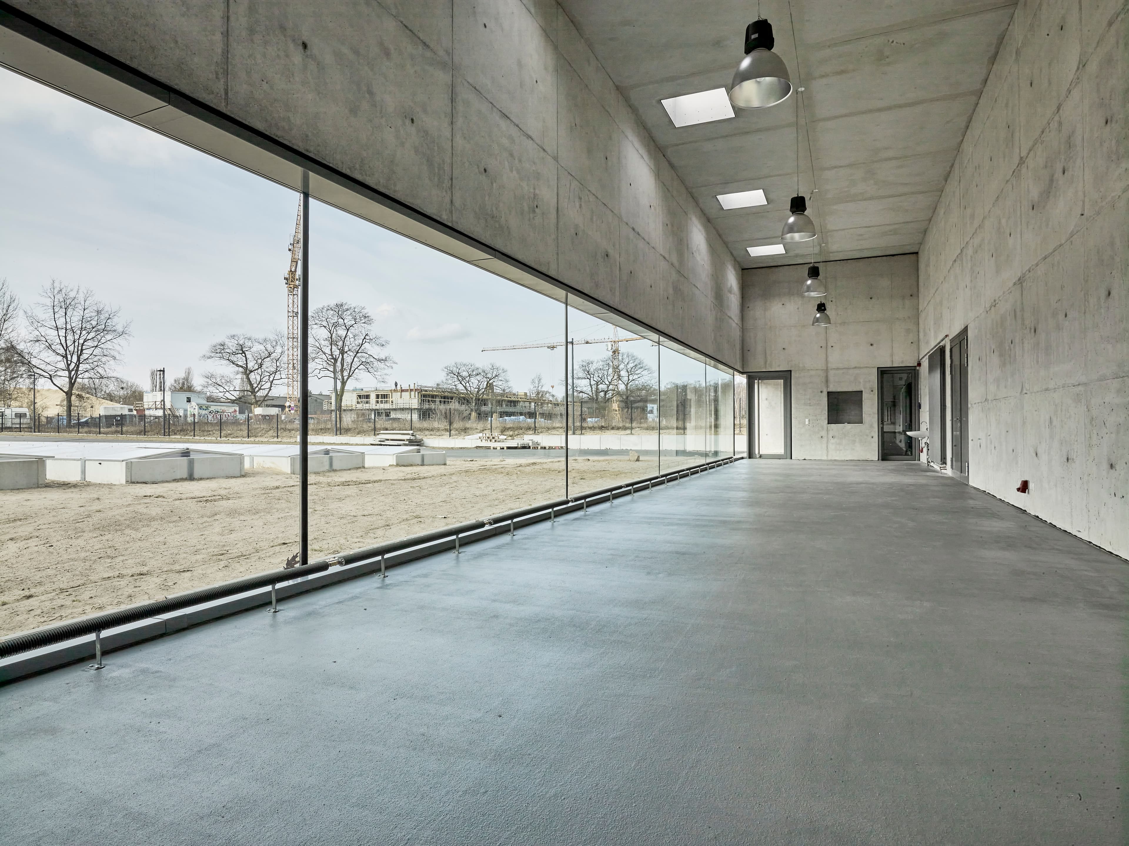 JVA Düppel Innenraum Blumenladen leer