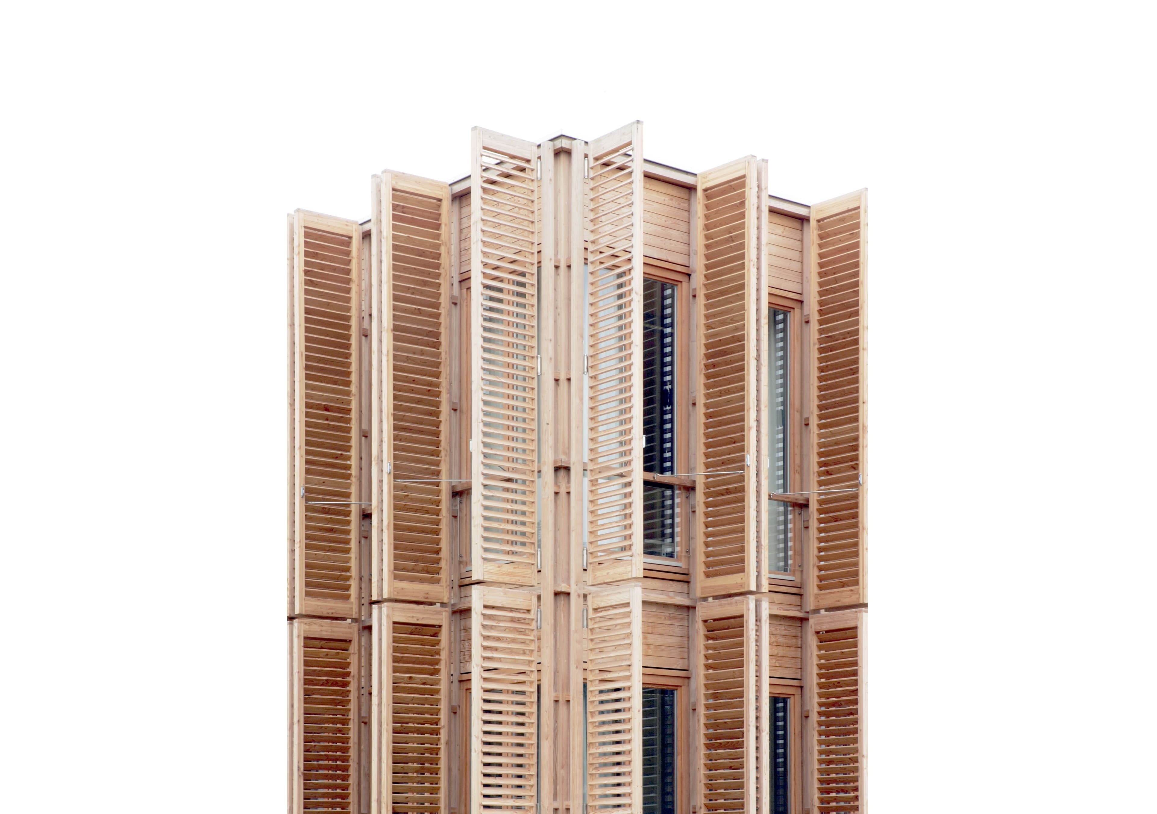 Fachober- und Berufsoberschule Memmingen Ausschnitt Fassade offen