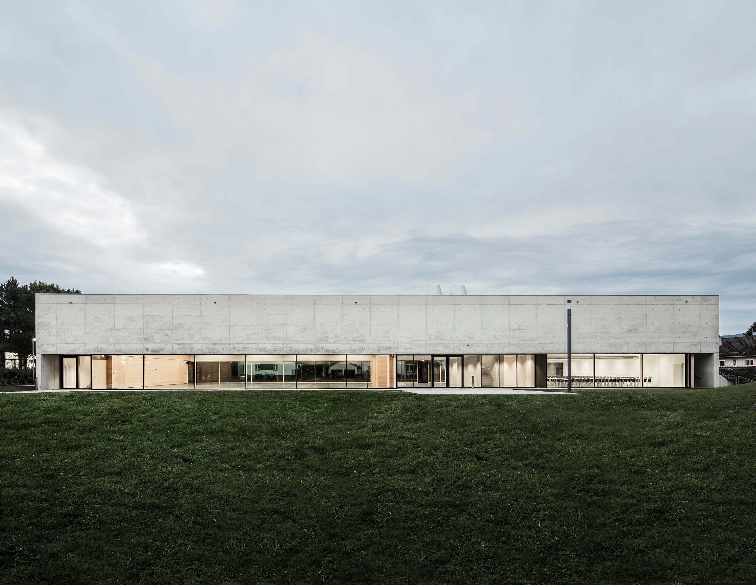 Aula- und Hörsaalgebäude Hochschule Aalen Ansicht