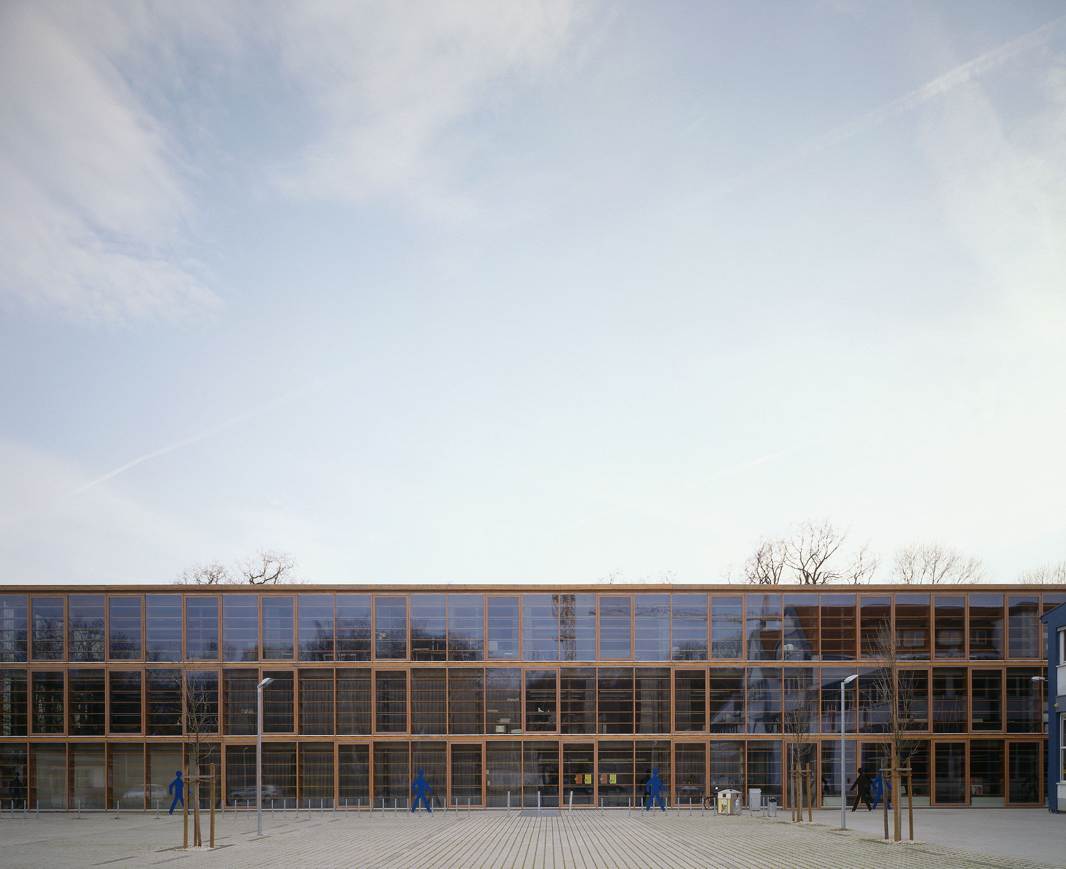 Fachhochschule für Gestaltung Wiesbaden Frontalansicht