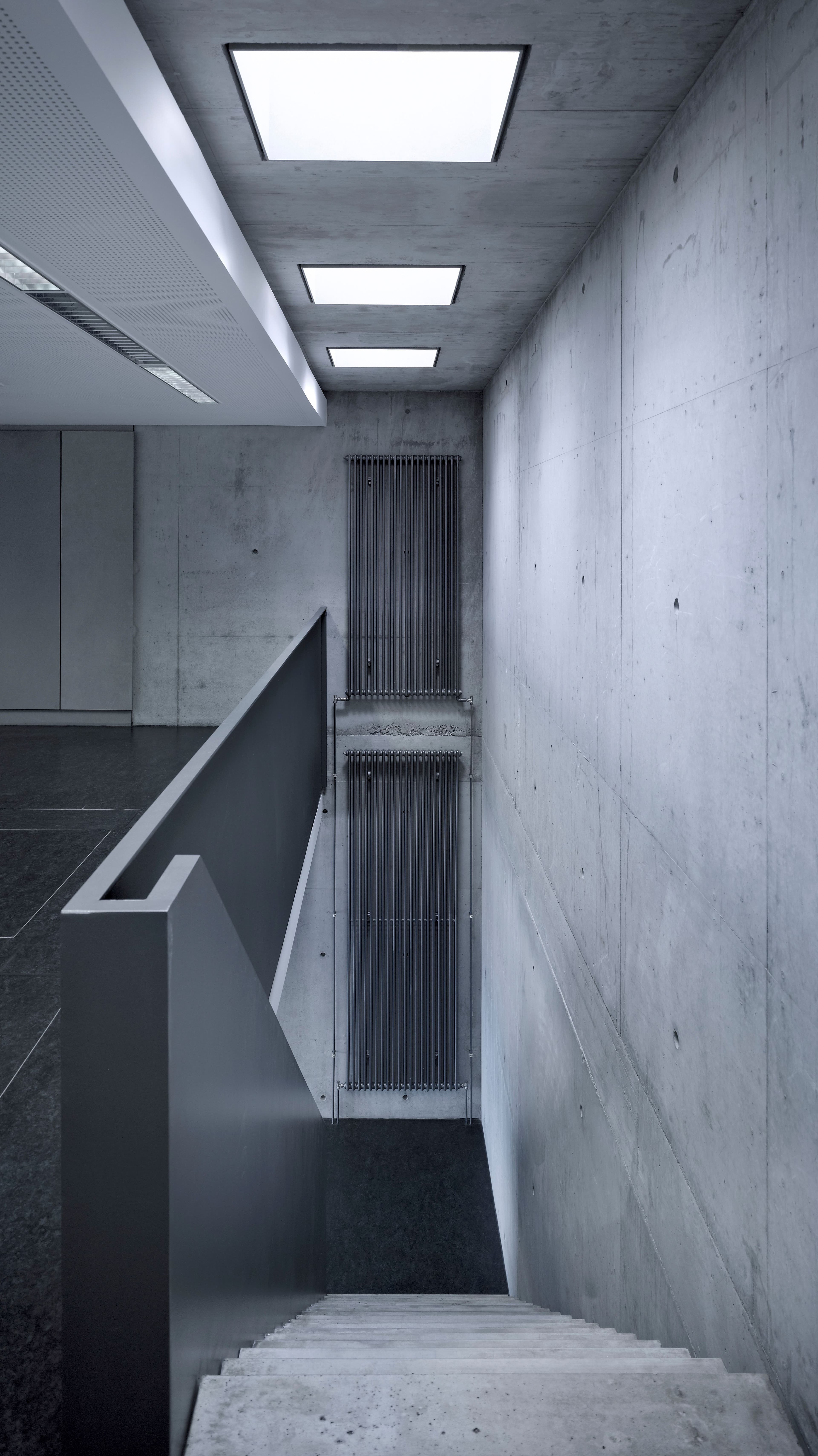 Fakultät für Gestaltung Pforzheim Blick Treppenhaus