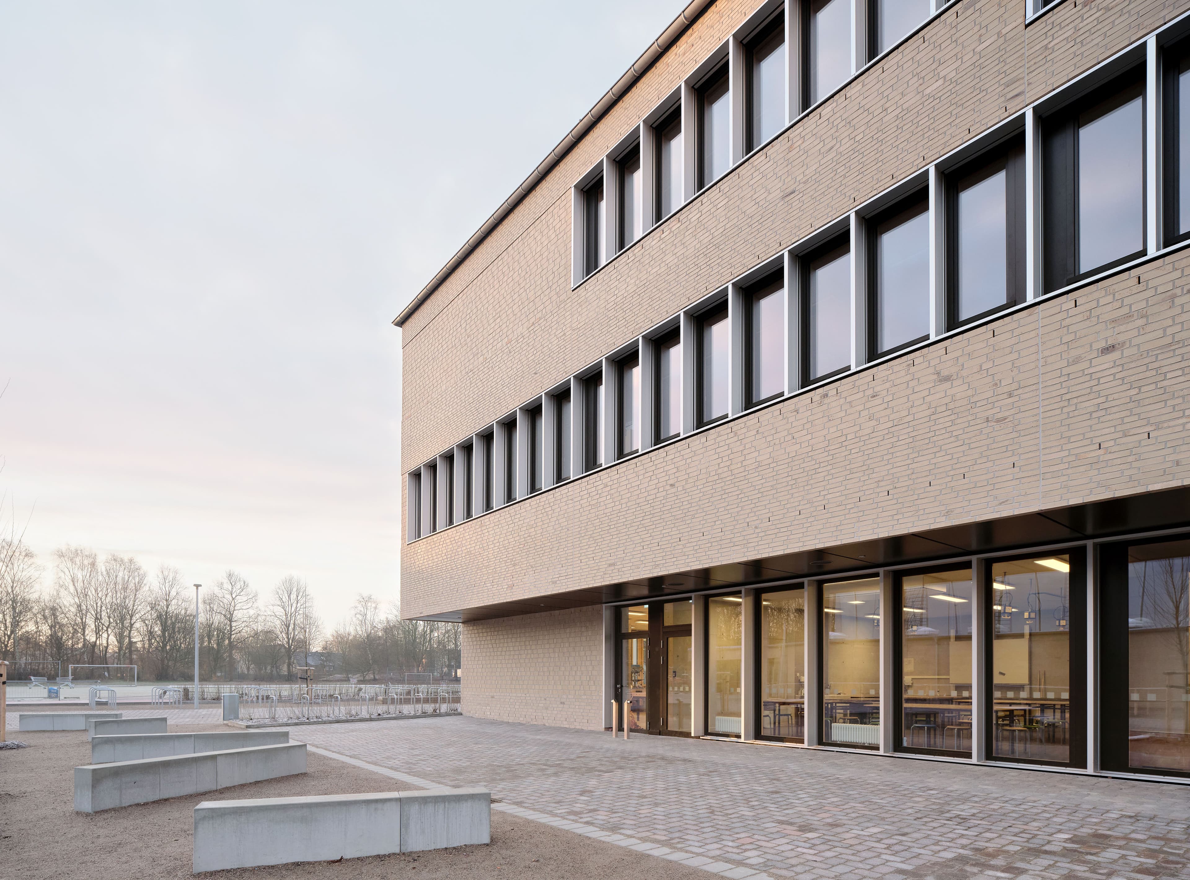 Foto Fassade Werkstatt Geschwister-Scholl-Stadtteilschule