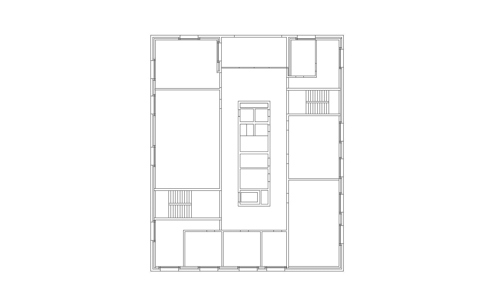 Grundriss Seminargebäude Konstanz