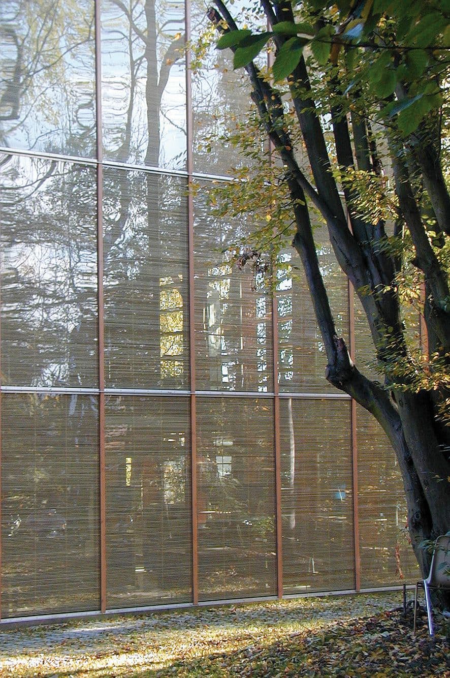 Fachhochschule für Gestaltung Wiesbaden Blick auf Fassade