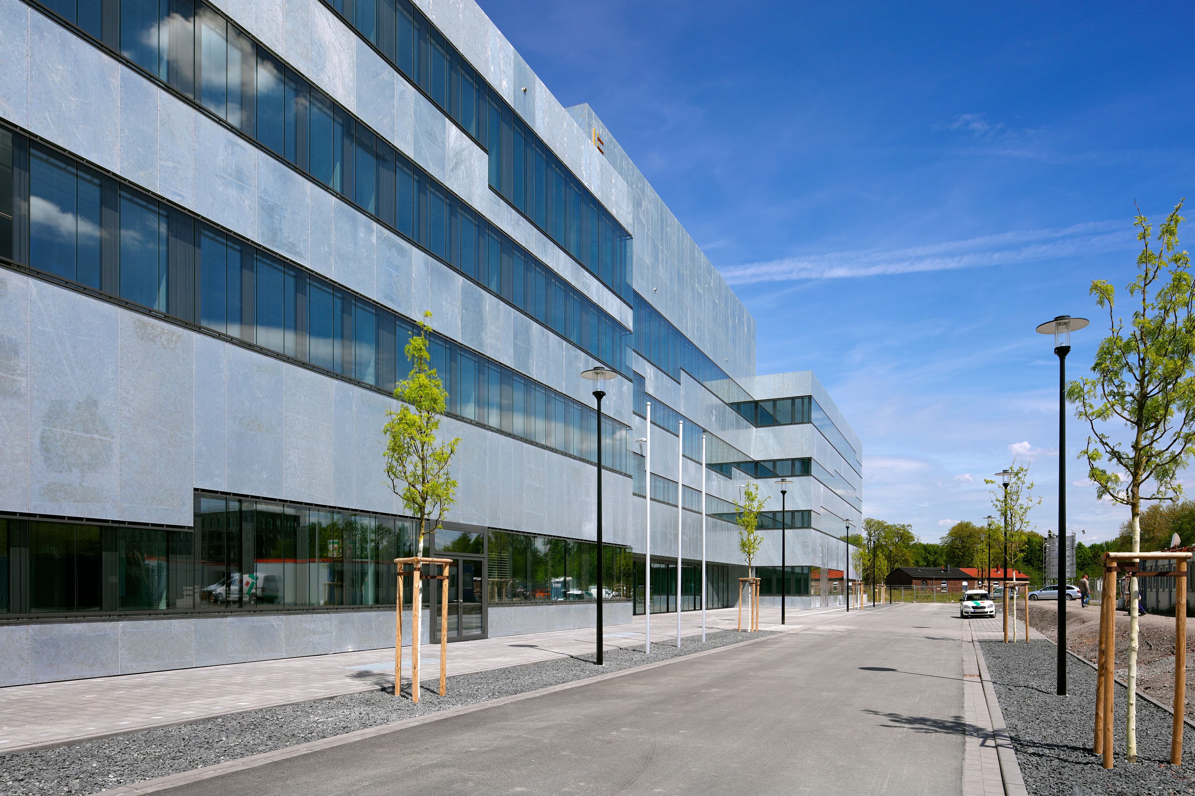 Folkwang Universität der Künste Essen Ansicht aus Entfernung