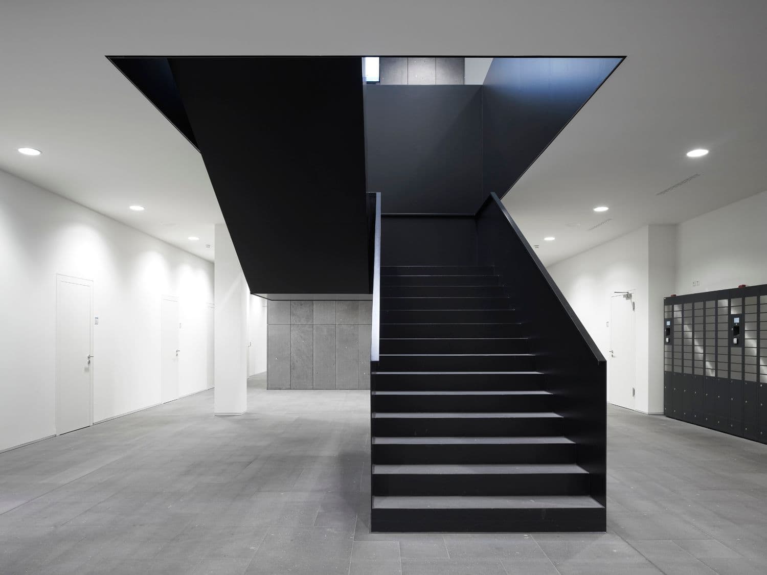 Institut für Transurane Karlsruhe Blick Freitreppe