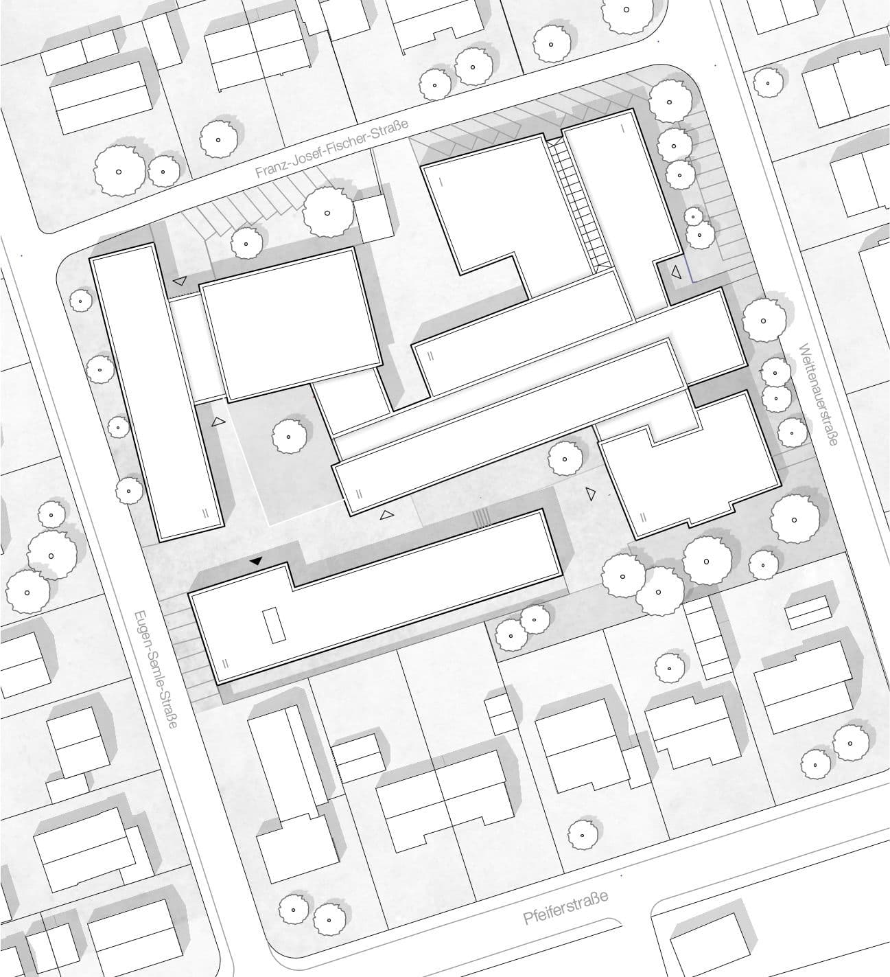 Berufsschule Rottenburg Lageplan