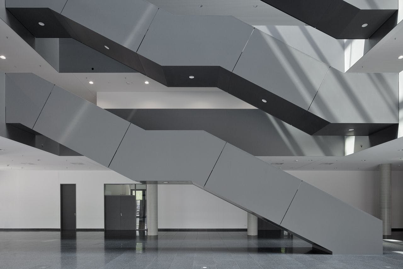 Folkwang Universität der Künste Essen Treppen Atrium